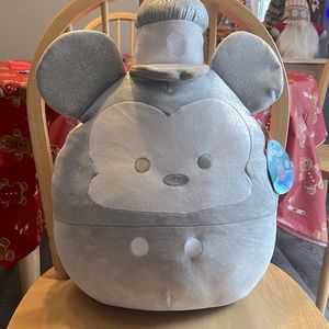 Disney 100 Year Limited Edition Steamboat Willie Mickey Squishmallows *BNWT*